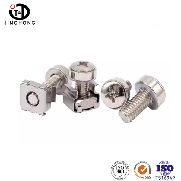 十字穴付きなべステンレス鋼製りゅうず組み合わせねじ