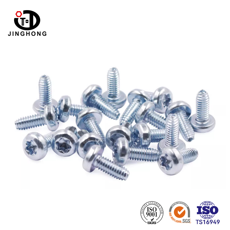 Torx Pan Head Triangular Toothセルフロックネジ